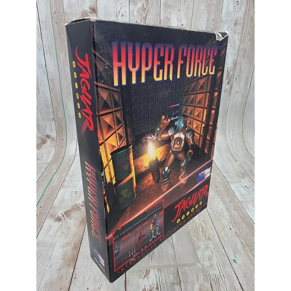 Hyper Force Atari Jaguar Complete In Box With Manual